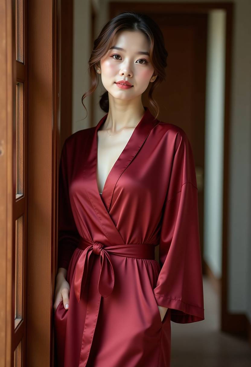 厨房里的春天海报